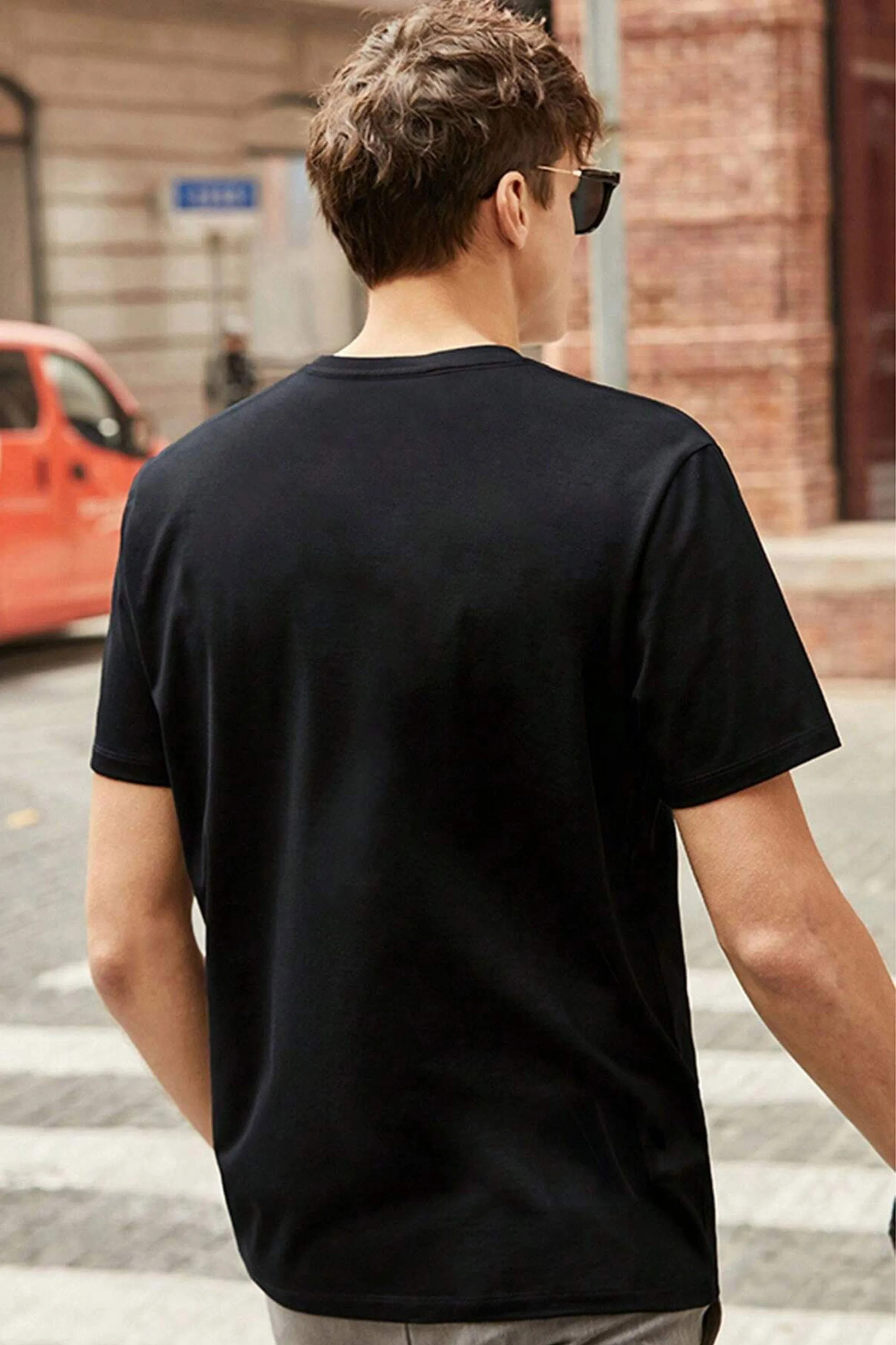 Athletic City Men's Crew Neck Short Sleeve Tee Shirt